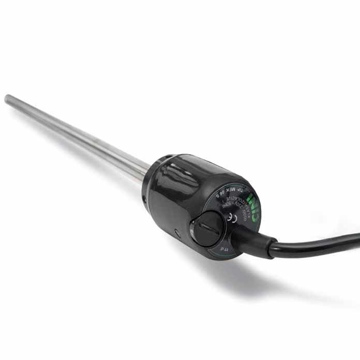 Slika CINI Mek električni grejač 1/2" 0.9 kW crni